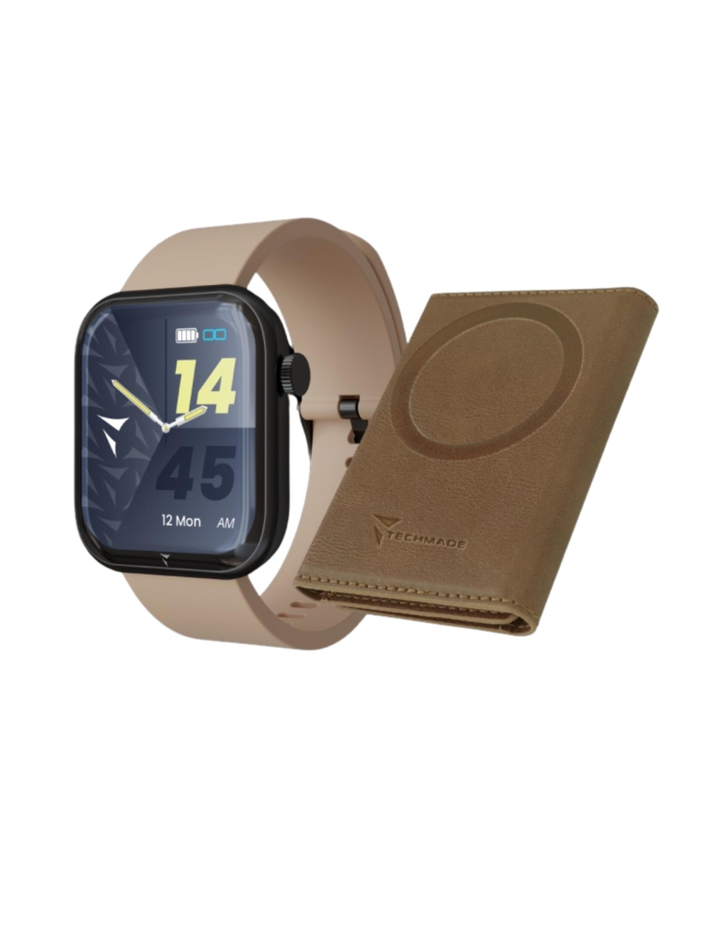 Techmade Digital Watch in Pink