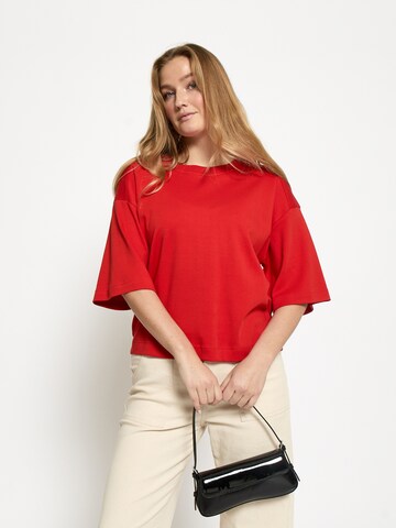 Peppercorn Shirt 'Fiola' in Red