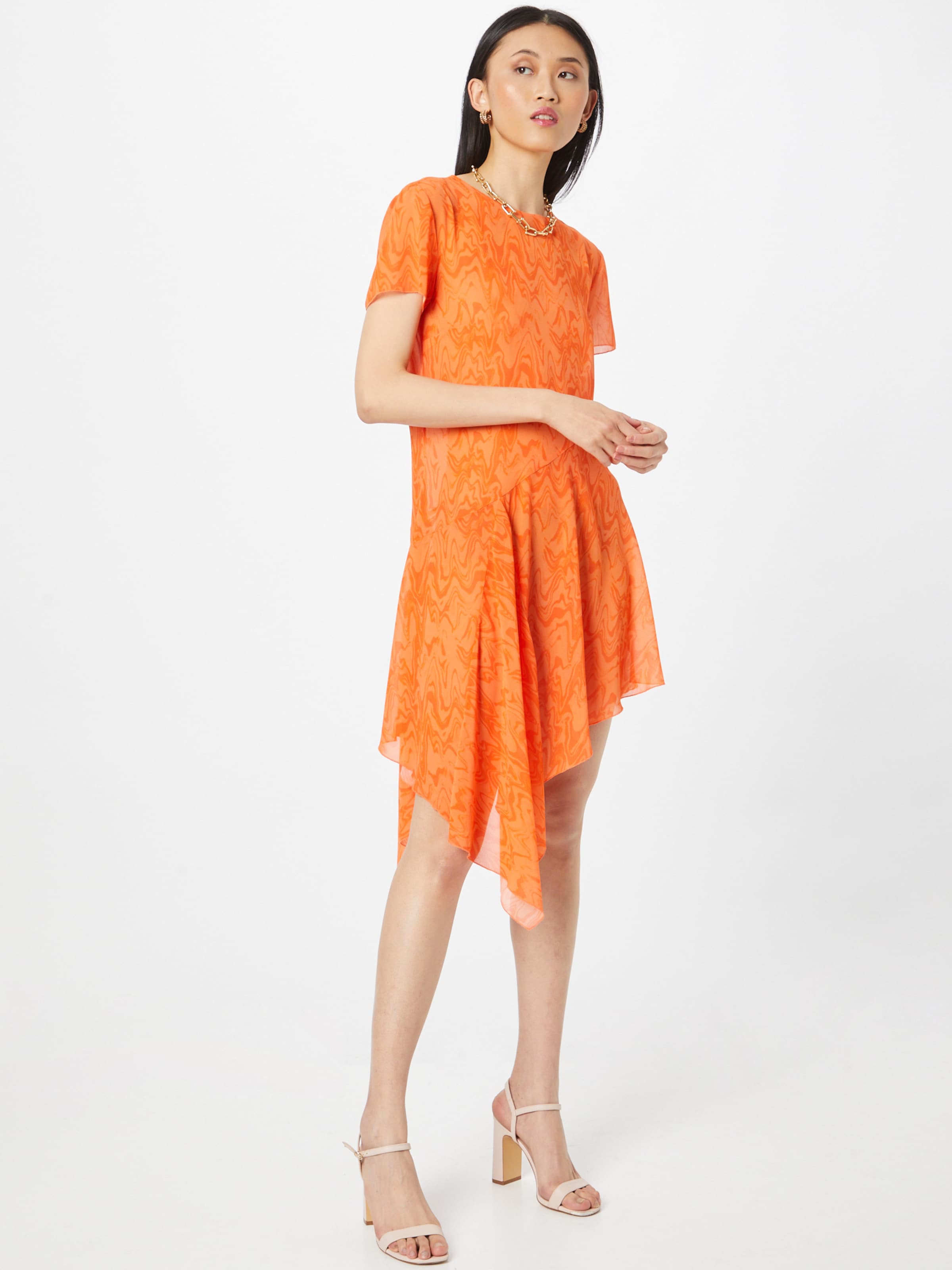 Weekday orange store dress
