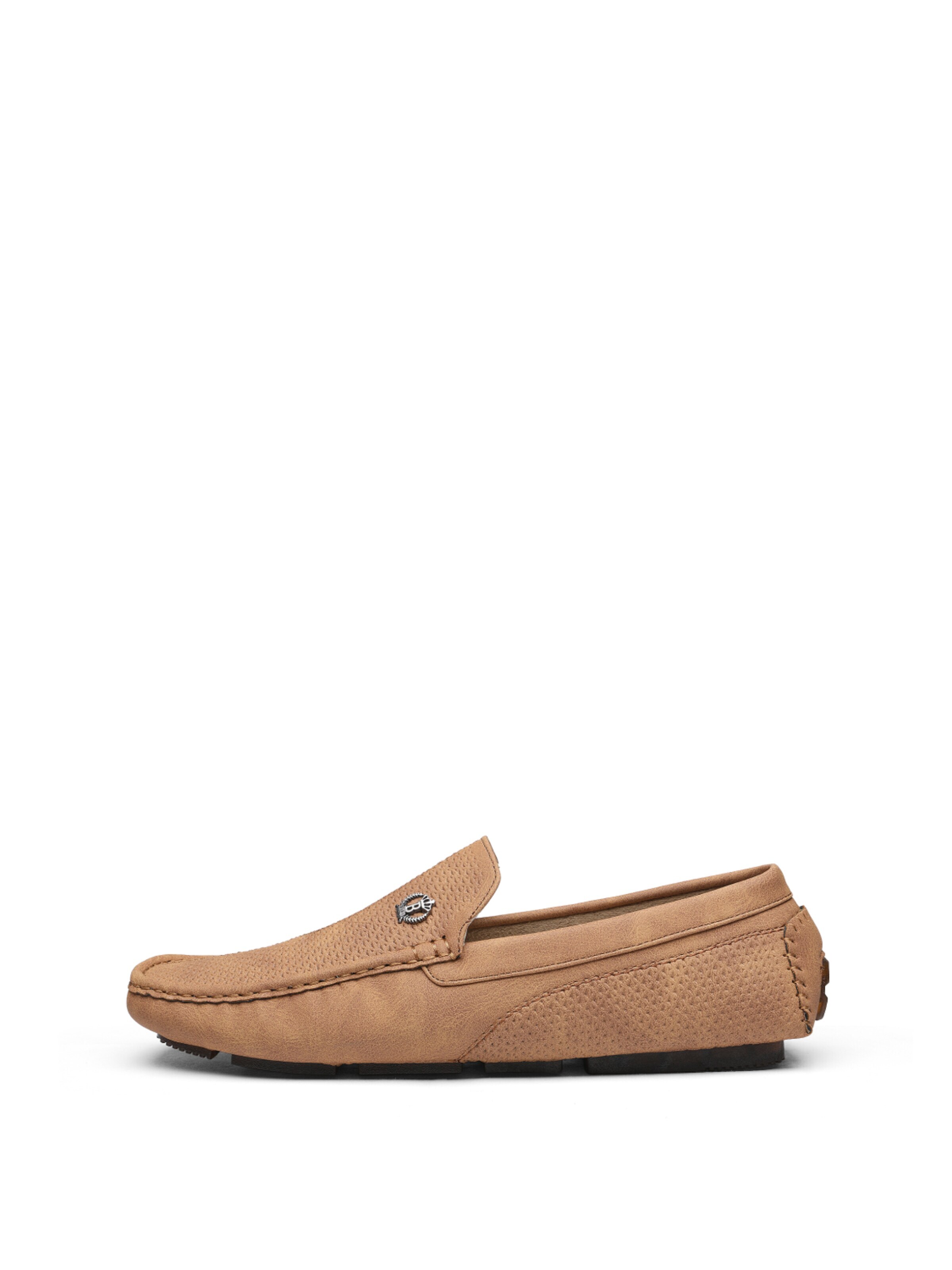Mocassino 'Bruno Marc Herren Klassische Mokassins Flache Slipper Slip on Penny Loafer Weich Comfort Schuhs' di Bruno Marc in beige