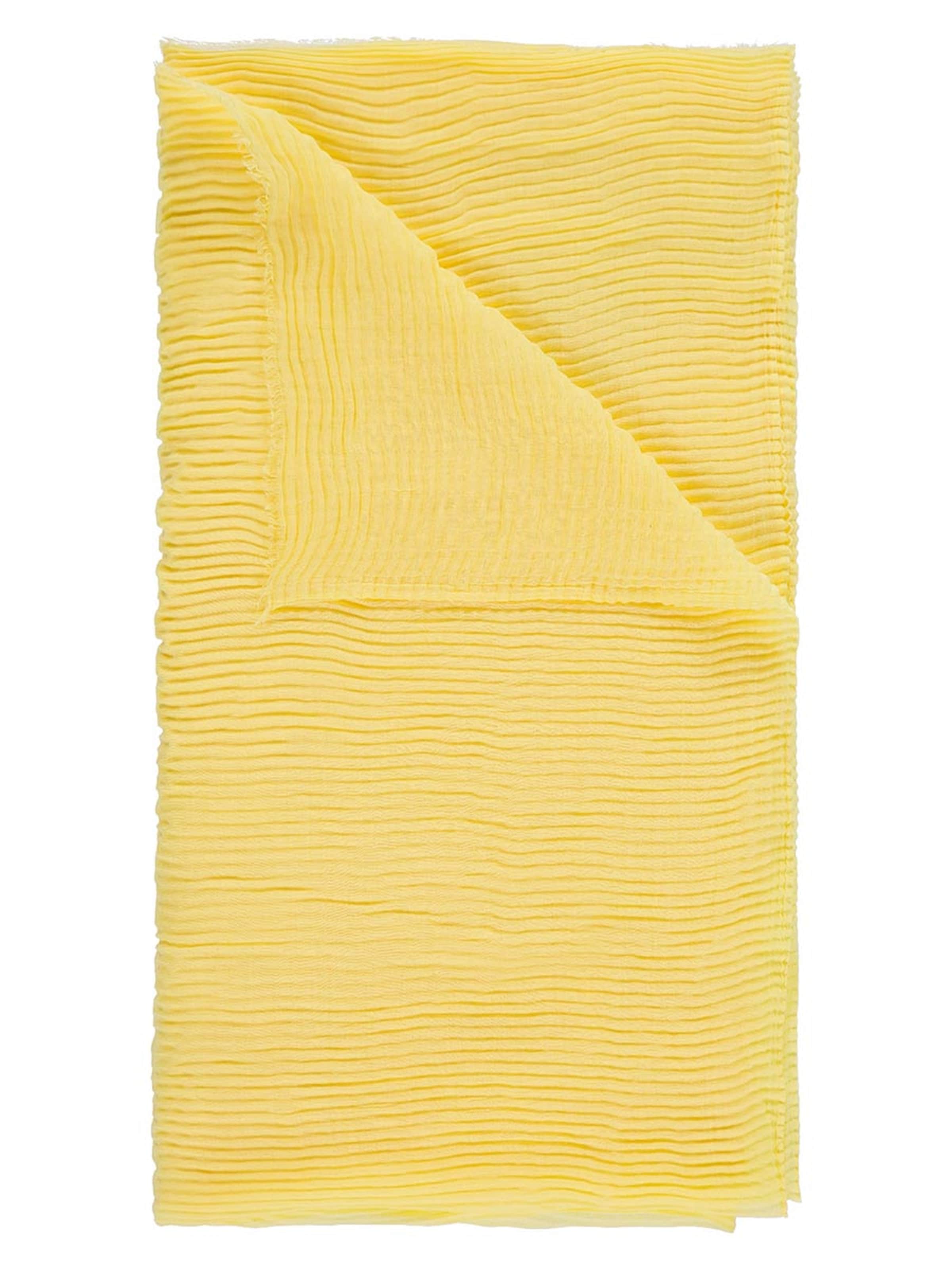 Passigatti Wrap 'Plissee' in Yellow
