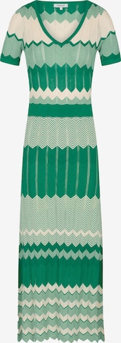 Morgan Knitted dress in Green: front