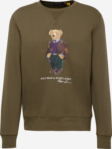 Polo Ralph Lauren Sweatshirt i grön: framsida