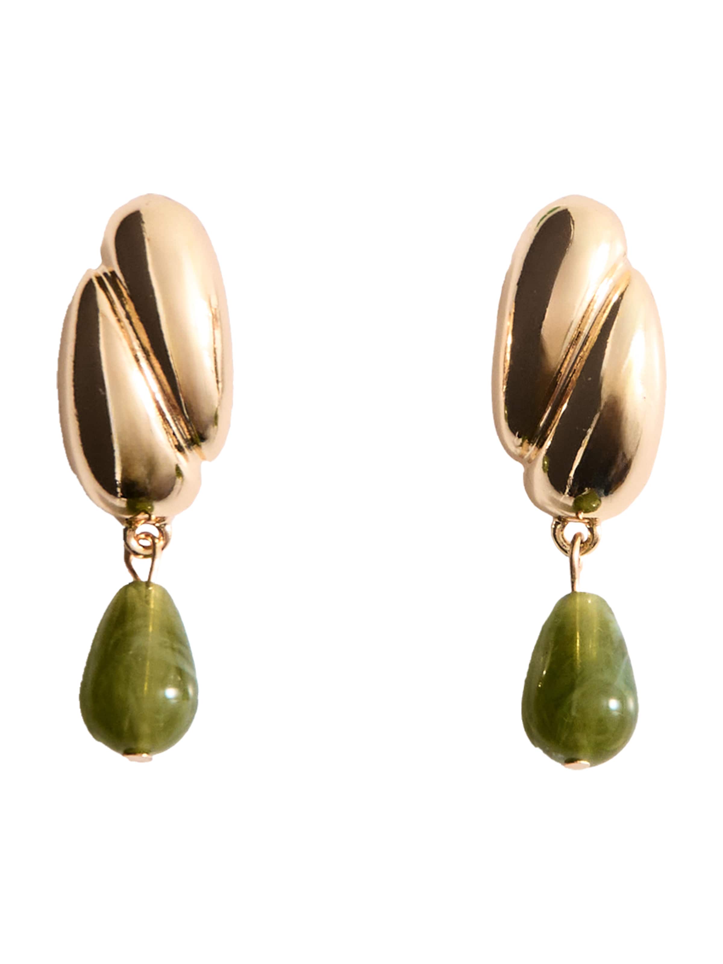 MANGONaušnice 'FATIMA' - zlatna boja: prednji dio