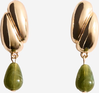 MANGO Naušnice 'FATIMA' u zlatna / maslinasta, Pregled proizvoda