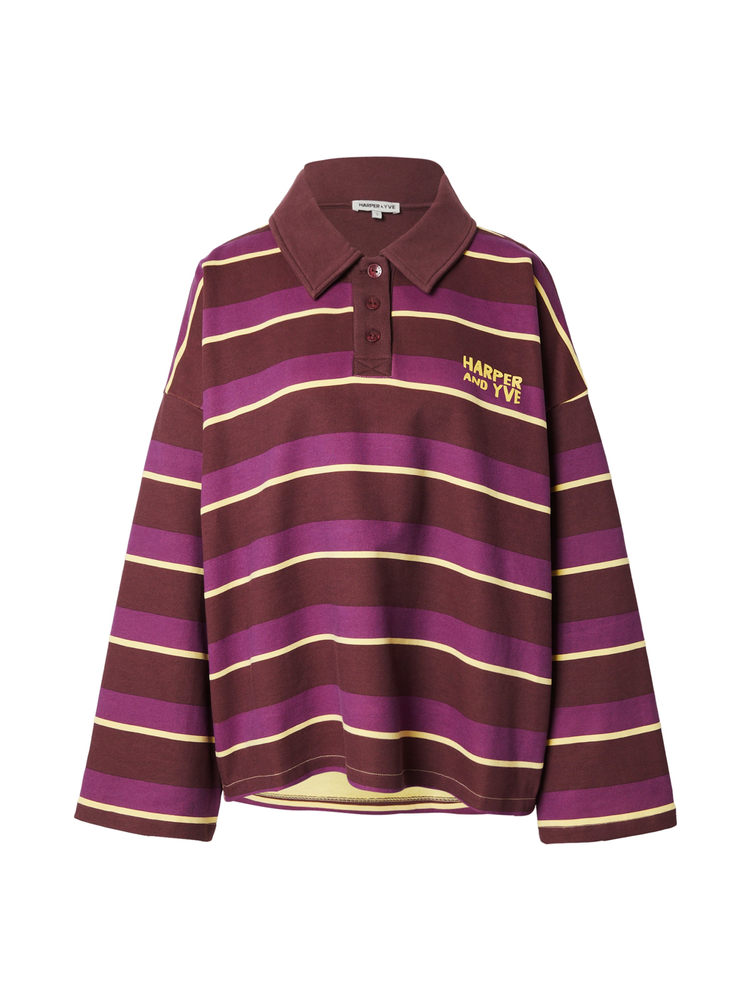 Harper & Yve Μπλουζάκι 'POLLIE' σε λιλά: μπροστά