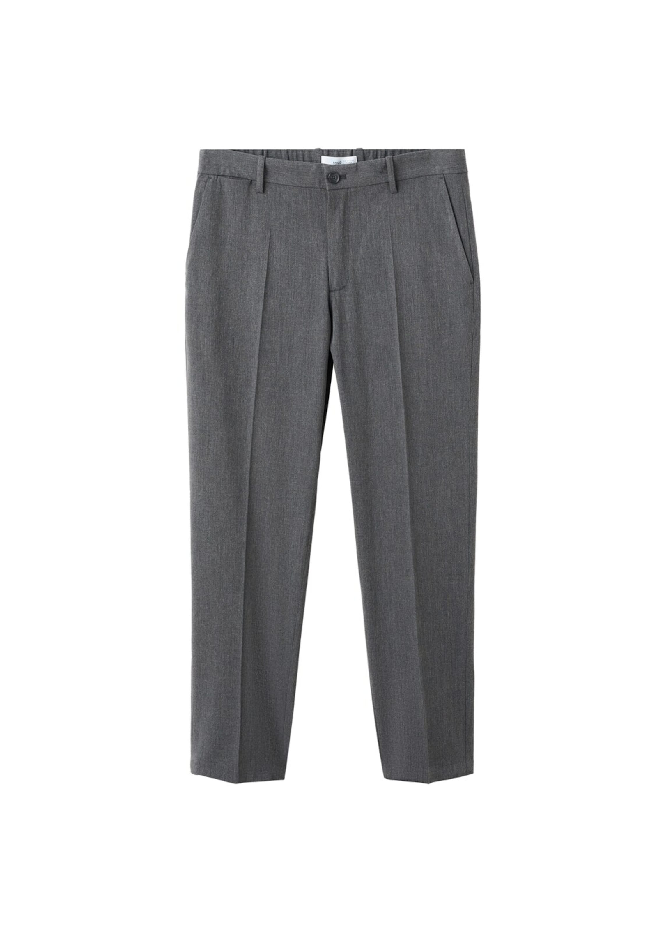 MANGO MAN Slimfit Hose 'Bologna' in Grau: Vorderseite