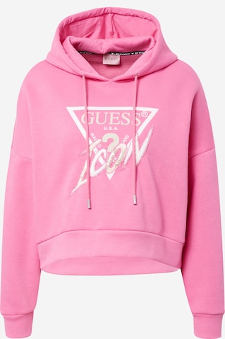 GUESS Sweatshirt in Roze: voorkant