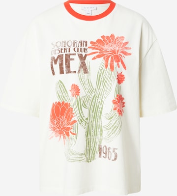 balta TOPSHOP Marškinėliai: priekis