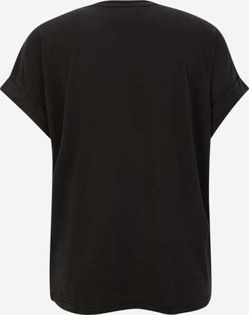 CULTURE T-shirt 'Kajsa' i svart