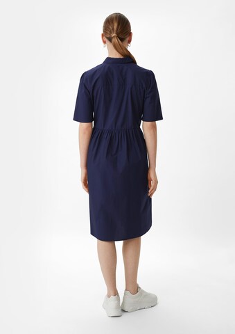 comma casual identity Kleid in Blau: Rückseite