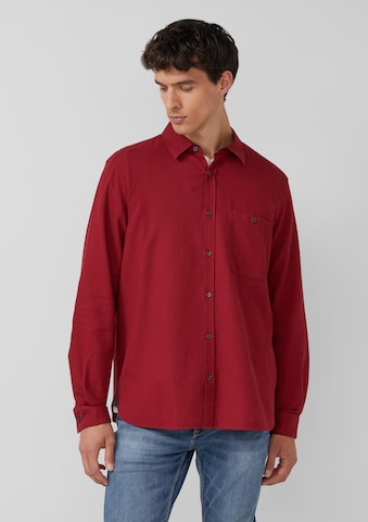 s.Oliver Regular fit Overhemd in Rood
