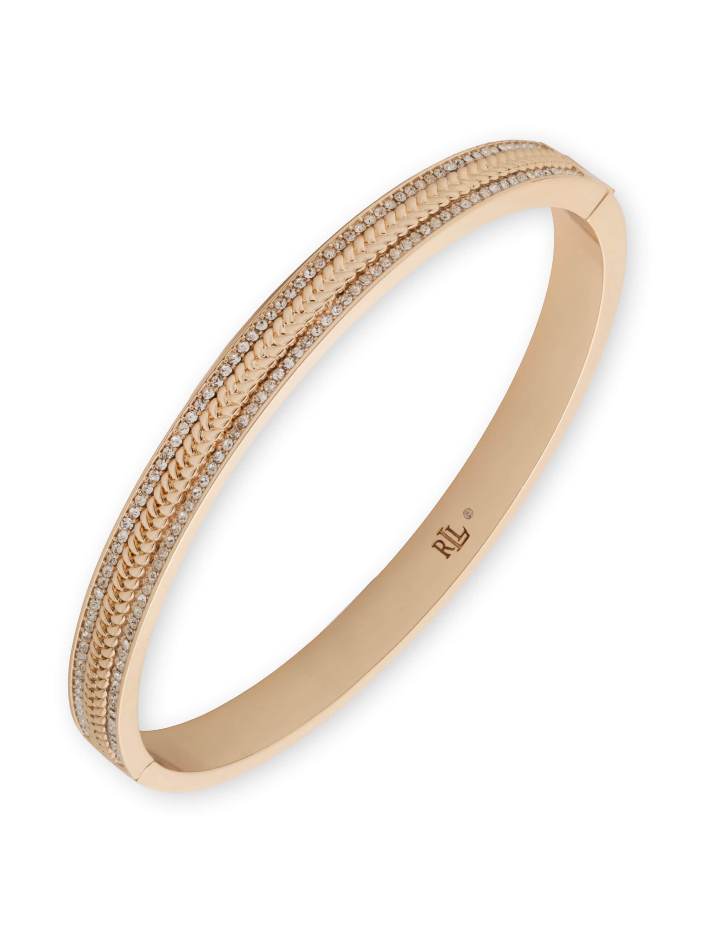 Bracelet 'EMELLIE' Lauren Ralph Lauren en or : devant