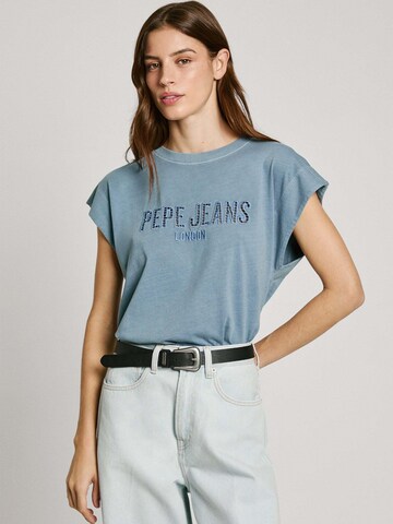 T-shirt 'VIVITH' Pepe Jeans en bleu : devant