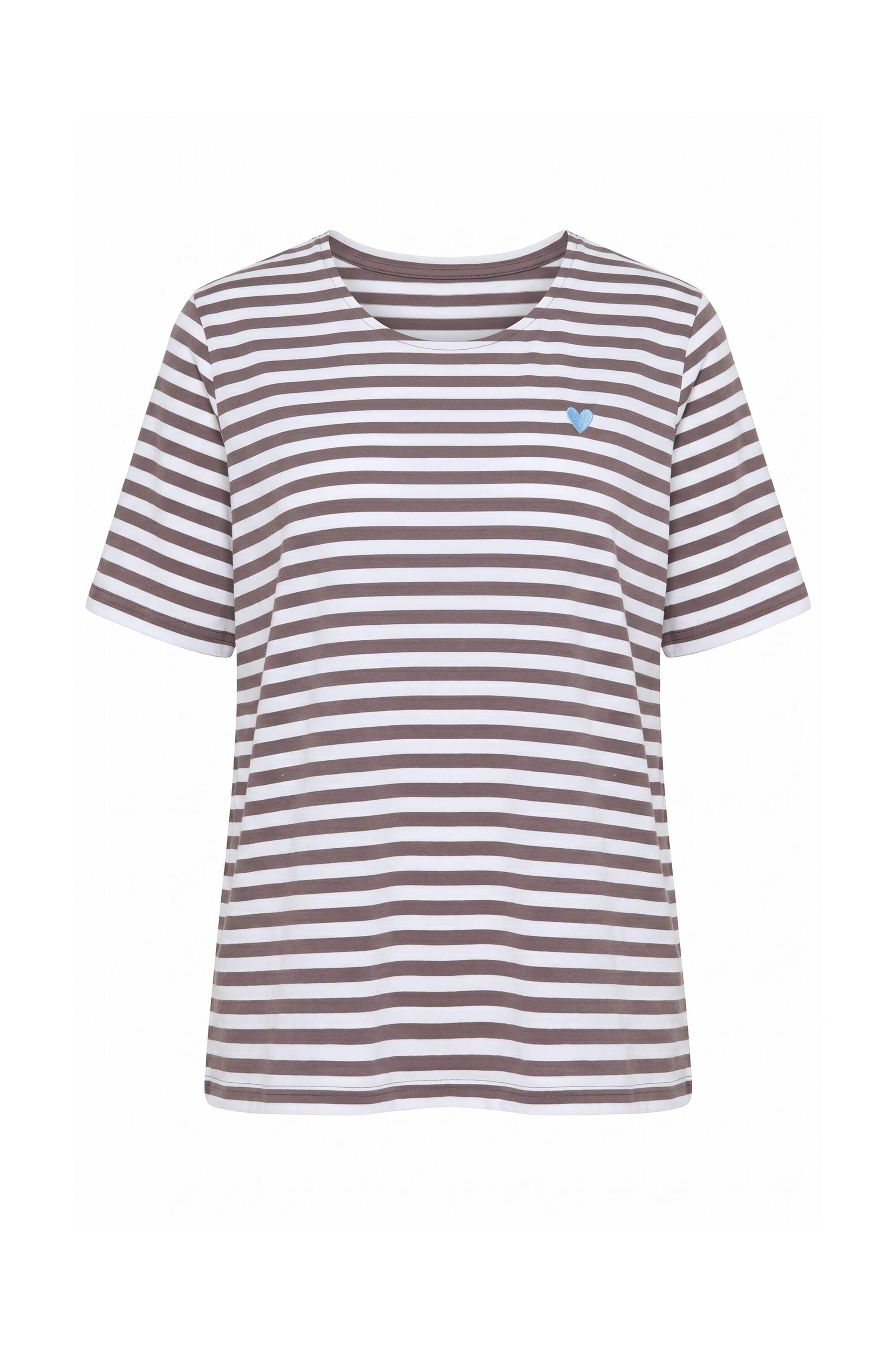 Ulla Popken Shirt in Grau: Vorderseite