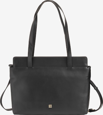 DuDu Handbag in Black: front