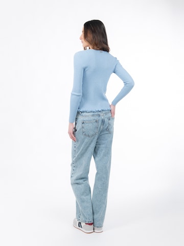 Influencer Kardigán - kék