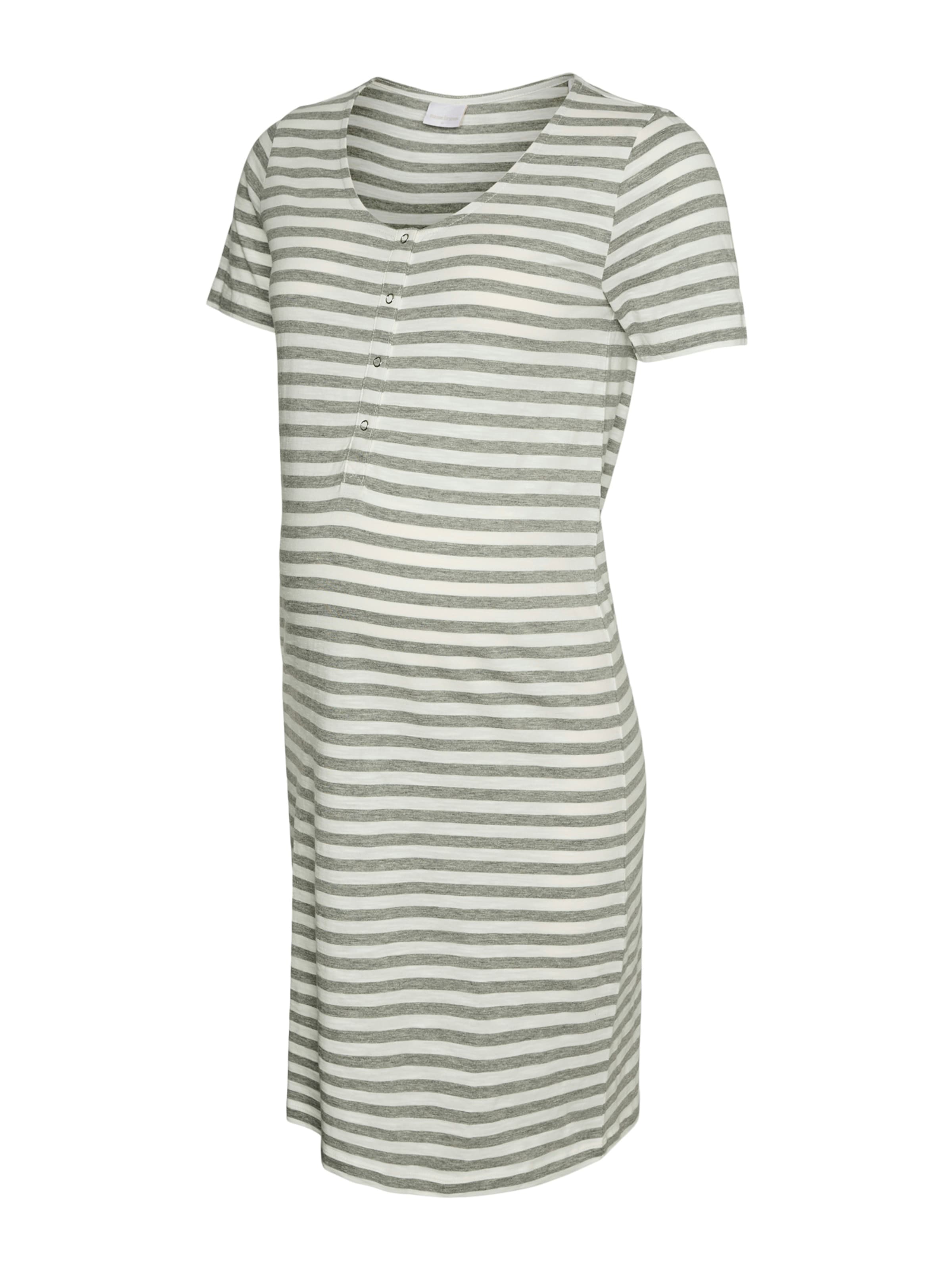 MAMALICIOUS - Camiseta de noche 'MLVIOLA' en gris: frente