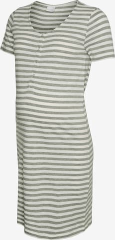 MAMALICIOUS Yöpaita 'MLVIOLA' värissä harmaa: etupuoli