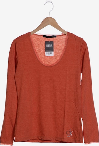 Calvin Klein Jeans Langarmshirt XL in Orange: predná strana