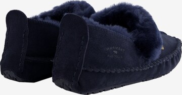 Warmbat Slippers 'Barrine' in Blue