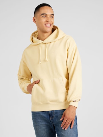 LEVI'S ® Sweatshirt 'Red Tab Sweats Hoodie' in Yellow: front