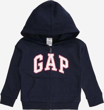 GAP Sweatjacke in Blau: Vorderseite