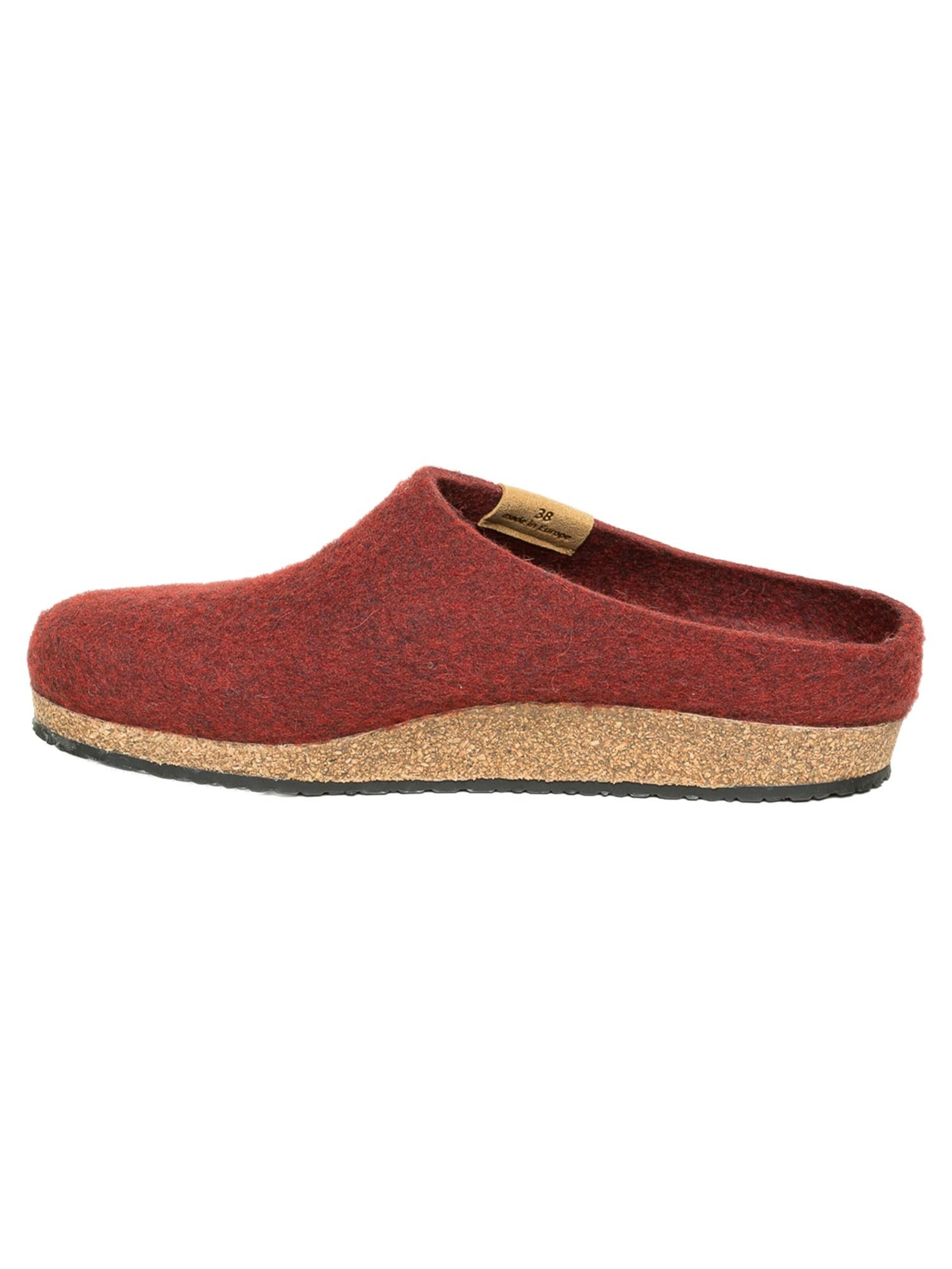 Stegmann Clogs 'RE Filz'‌‌‌‌‌‌‌‌ in Rot