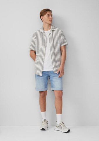 Regular Jean QS en bleu