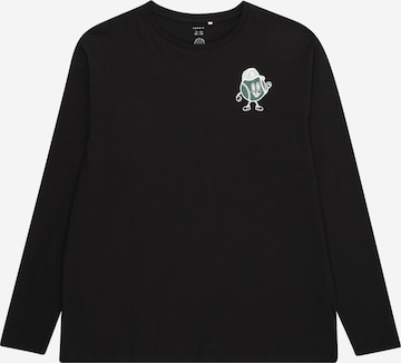 juoda NAME IT Marškinėliai 'NKMOTHON': priekis