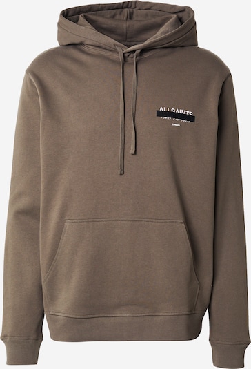 Megztinis be užsegimo 'REDACT OTH' iš AllSaints, spalva – tamsiai žalia / juoda / balta, Prekių apžvalga