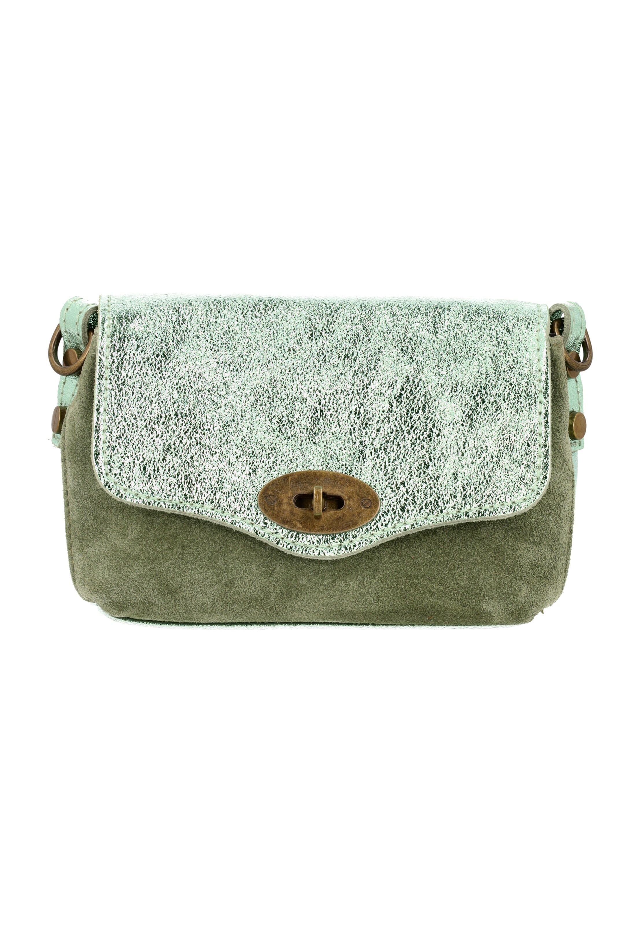 IZIA Umhängetasche in Grün: Vorderseite