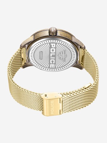 POLICE Uhr 'Raho' in Gold