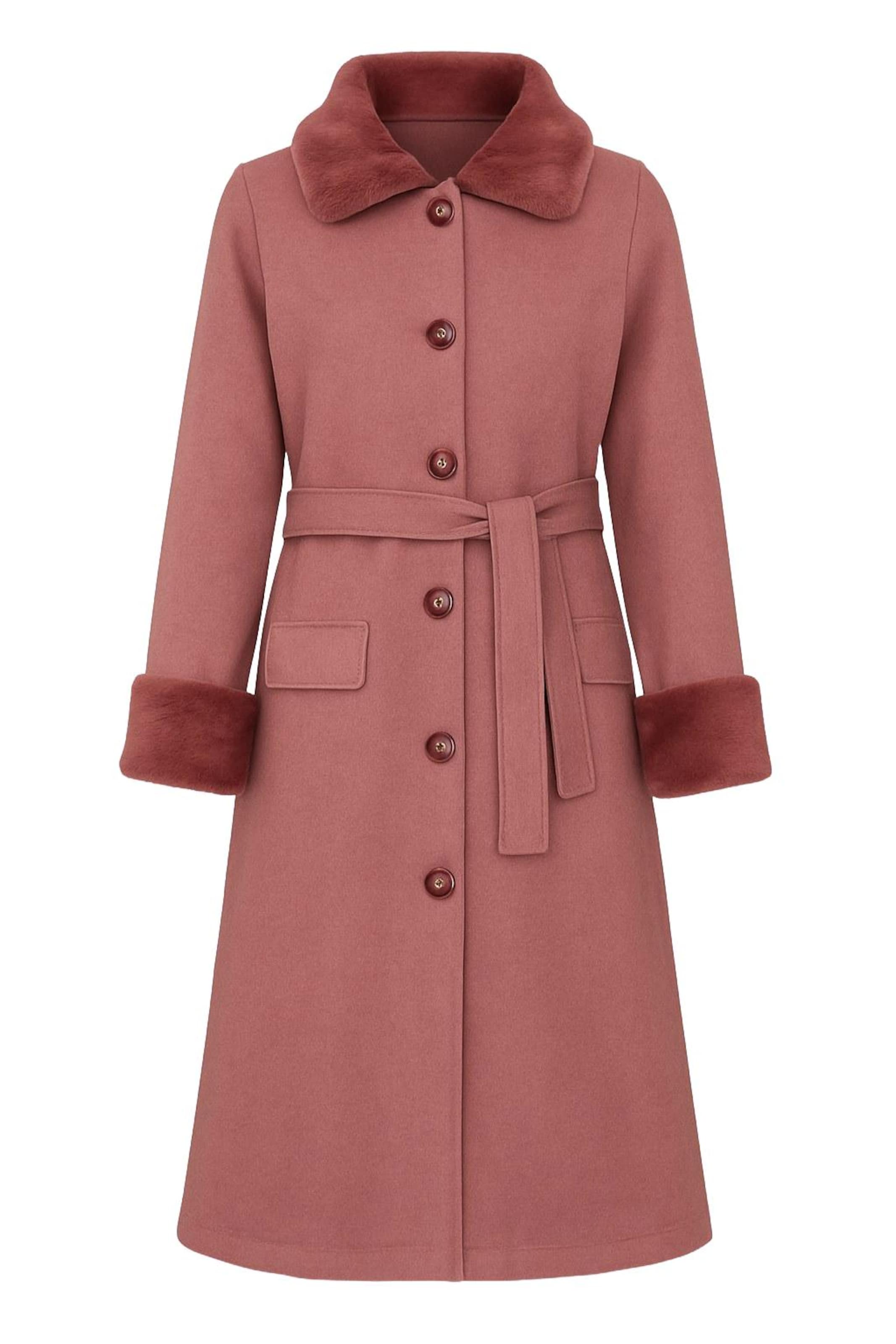 MODAMIHRAM Mantel in rosé, Produktansicht