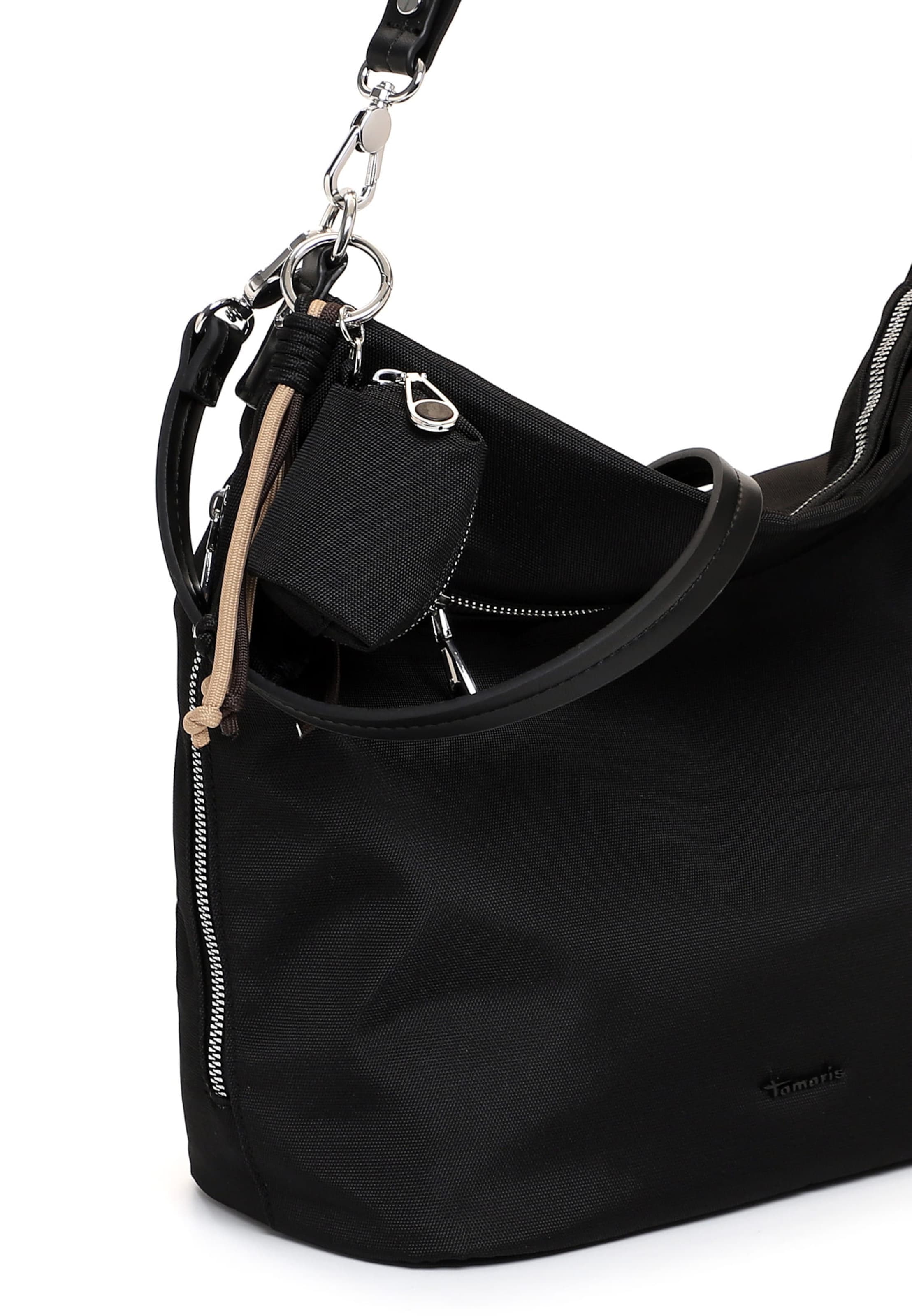Poche ventrale 'Maggie ' Tamaris en noir