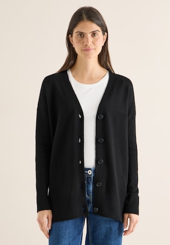 CECIL Strickjacke in Schwarz