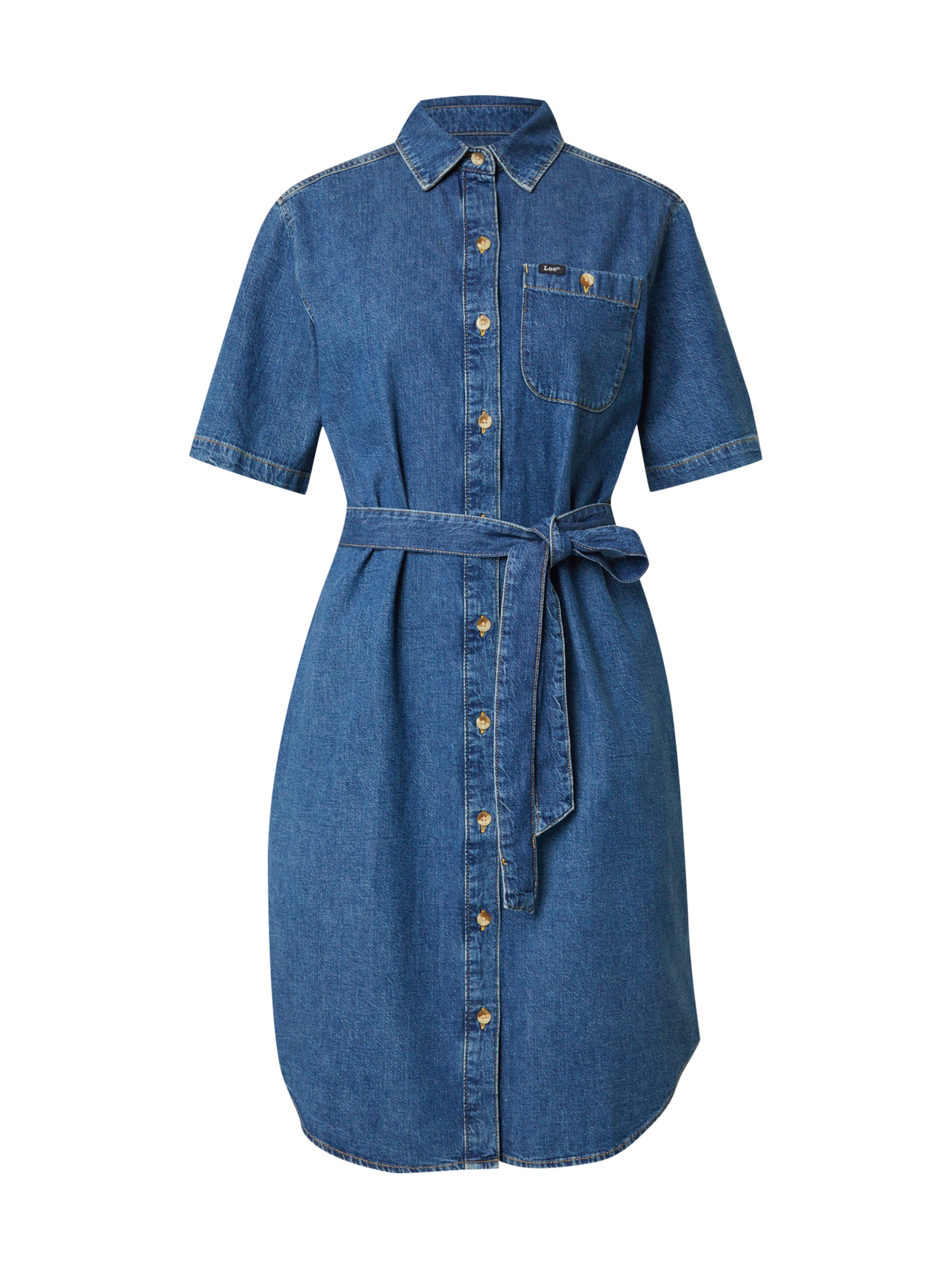 Lee Kleid 'NIGHT_ADVENTURE' in Blau: Vorderseite