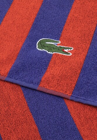 LACOSTE Beach Towel in Red