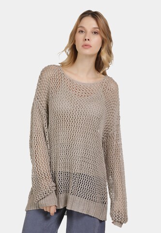 Usha Sweater in Grey: front