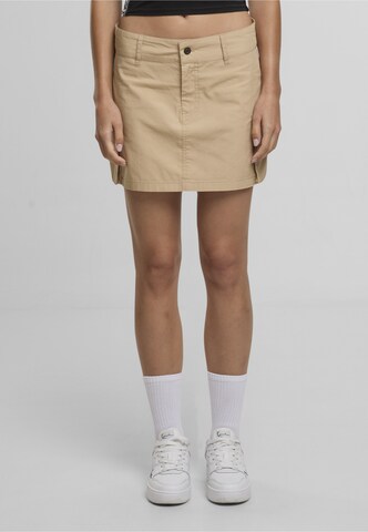 Jupe Karl Kani en beige : devant