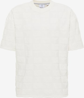 T-Shirt 'Ebnicher' Carlo Colucci en blanc : devant
