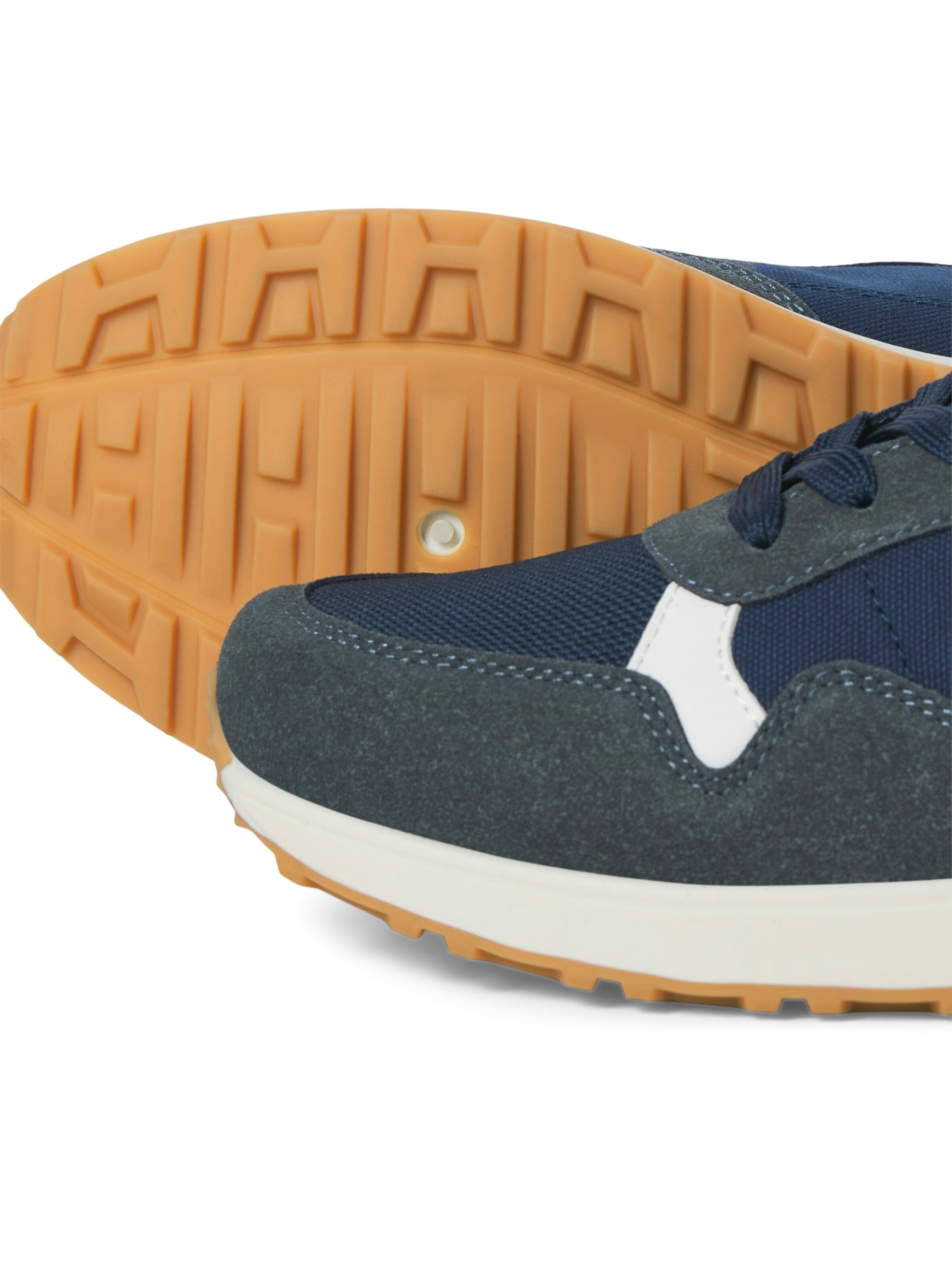 JACK & JONES Matalavartiset tennarit 'JFWBEECH' värissä sininen