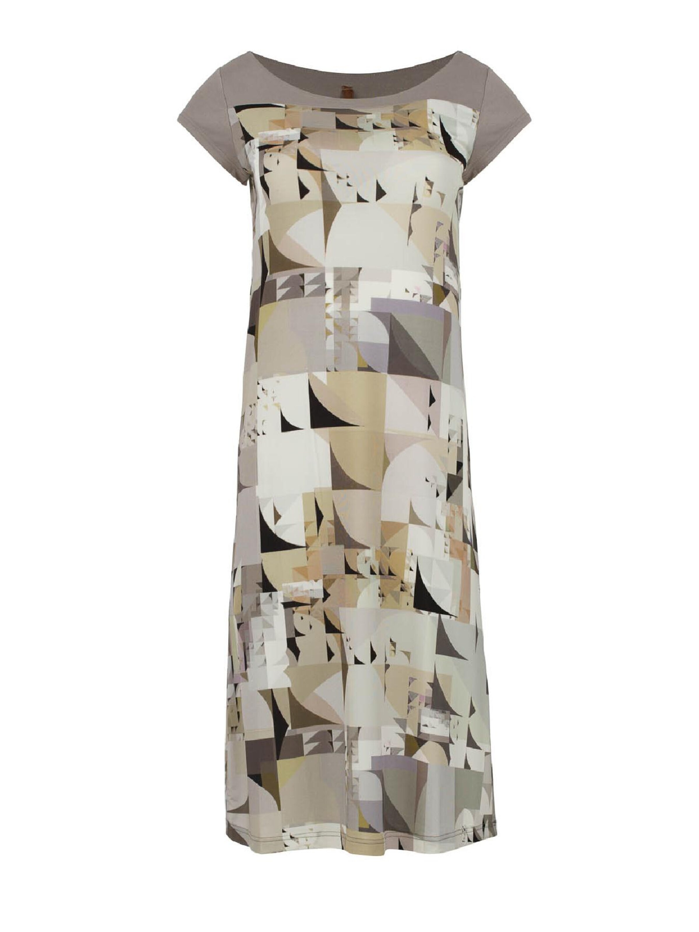conquista Dress in Grey: front