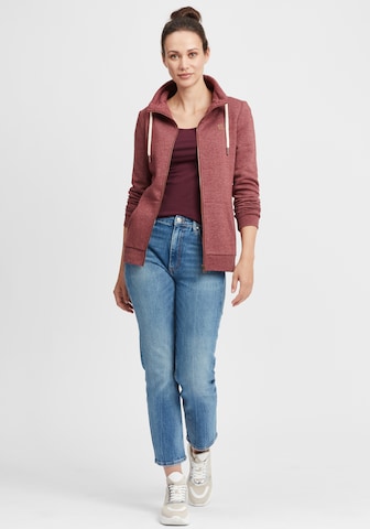 Oxmo Sweatjacke 'Vicky' in Rot