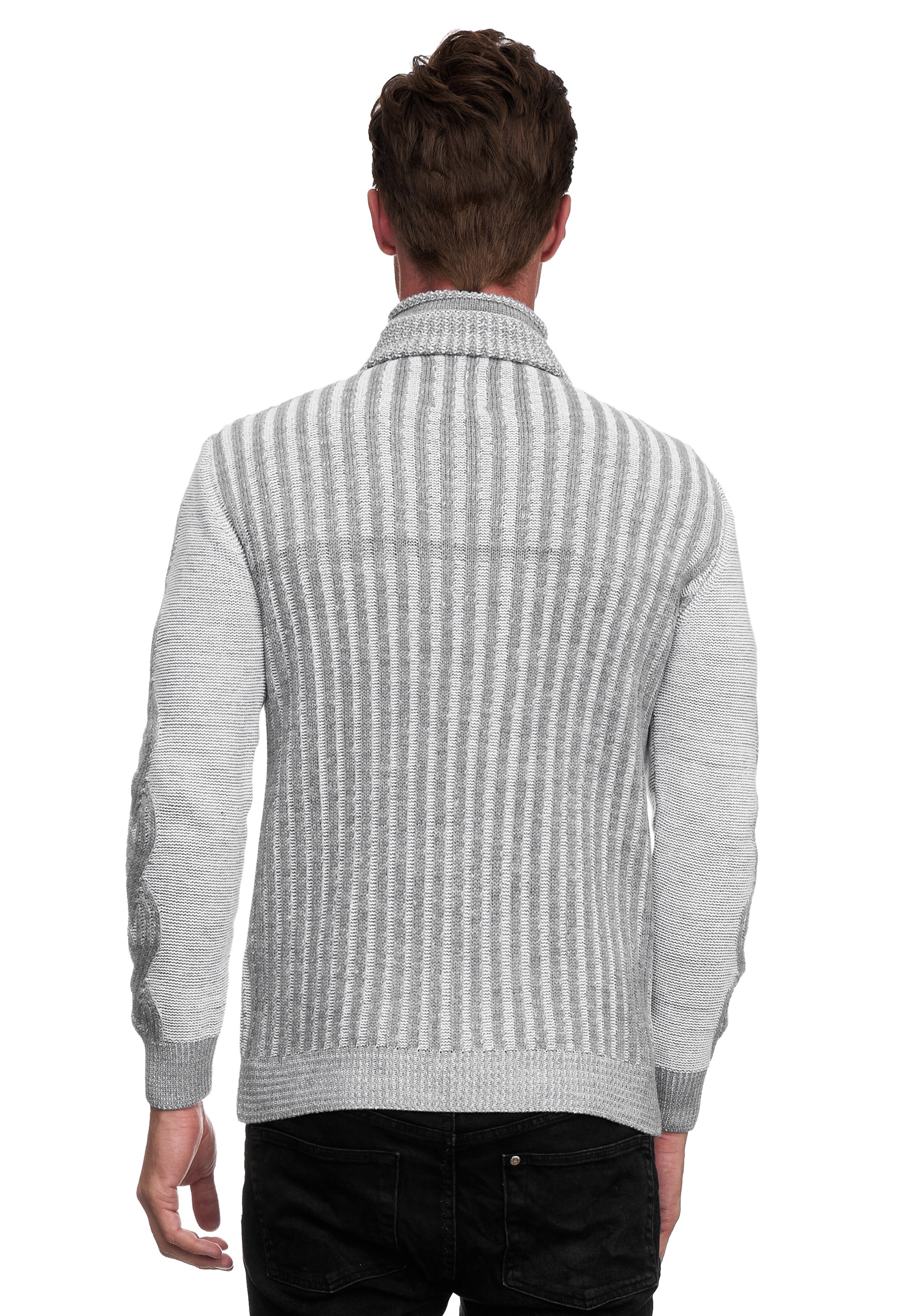 Rusty Neal Pullover in Grau