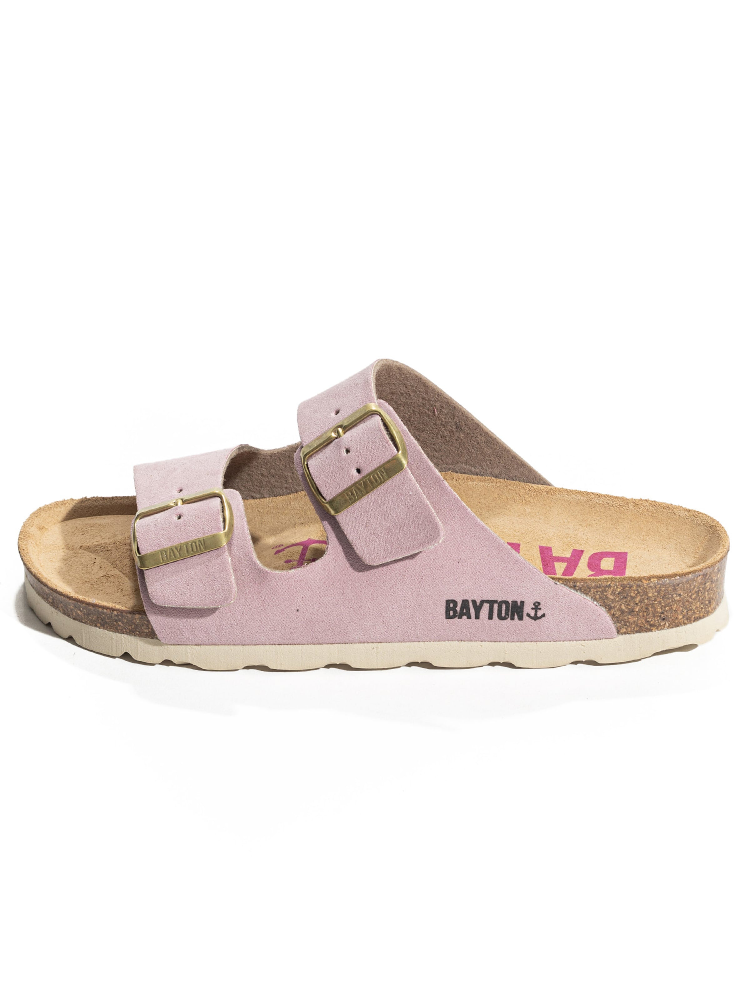 Bayton Slipper 'Atlas' in Purple: front