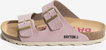 Bayton Pantofle 'Atlas' – fialová: přední strana