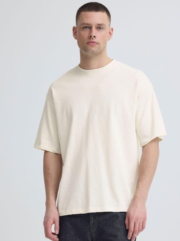 BLEND Shirt ' BHKarim Graphic ' in White: front