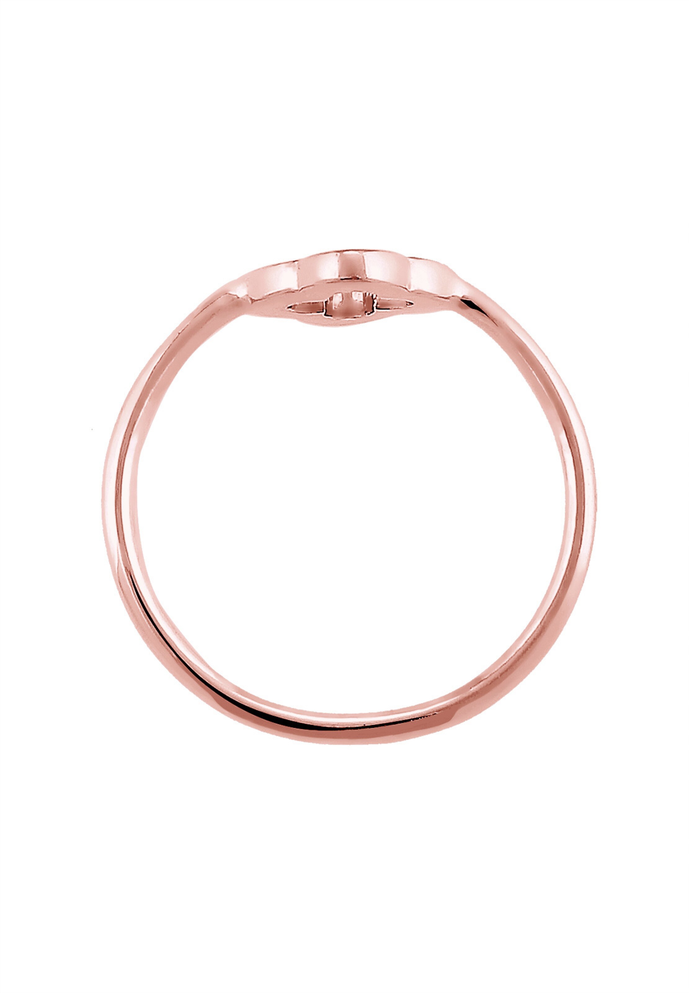 ELLI Ring 'Kleeblatt' in Gold