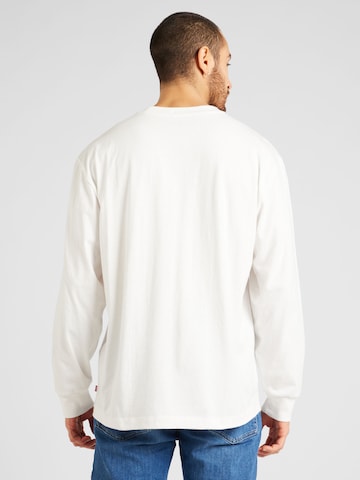 LEVI'S ® Shirt 'LS Graphic Authentic Tee' in Wit